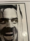 The Shining 23x33 Black & White Horror Movie Poster Art Framed Here’s Johnny! — photo 7