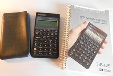 Vintage HP-42S RPN Scientific Calculator w/ O...