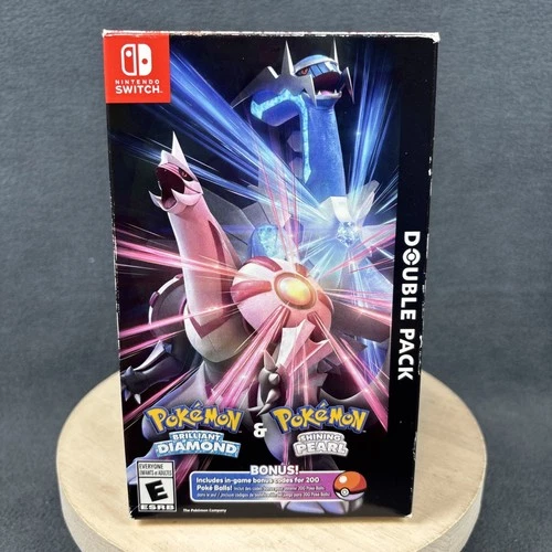 Nintendo Switch - Pokemon Brilliant Diamond & Pokemon Shining Pearl Double Pack