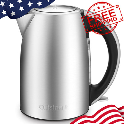 Cuisinart JK-17P1 1.7L Cordless Electric Kettle 1500W Stainless Steel