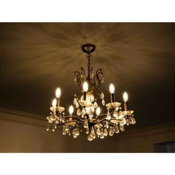 Ecosmart-60-Watt Dimmable Clear Glass Filament Edison Bright LED Light 3 Pack - Image 2 of 4