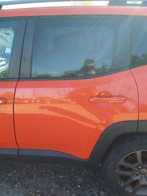 Used Rear Left Door Assembly Rear Side fits: 2016 Jeep Renegade electric privacy