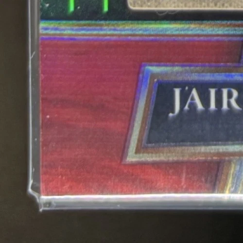 2022 Panini Select UFC Jair Rozenstruik Selective Swatches #SS-JRZ MEM - Image 4 of 4