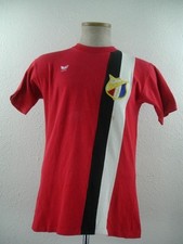 Men's sz M Chicago Kickers Patch #12 Vtg 1956 Soccer Jersey T-Shirt Red Cotton