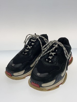 BALENCIAGA Low Sneakers 27.5cm BLK 512175 TRIPLE S | eBay