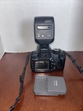 Canon DS126151 EOS Digital Rebel XTi Camera With ESF 18-55 Lens, Speedlite 220EX