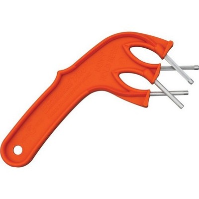 Edgemaker Pro Orange Plastic Handle Steel Sharpening Rod - 331 ORANGE