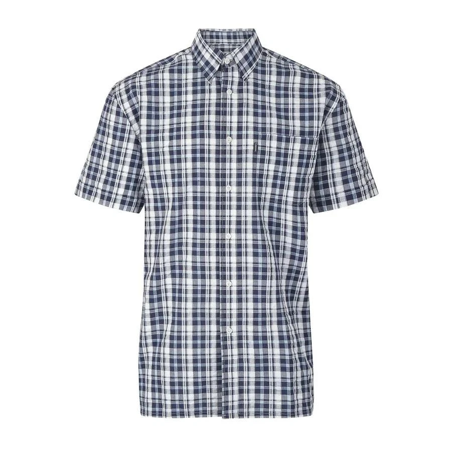 Mens Champion Croyde Short Sleeve Shirt | Yarn Dyed Countrywear Check-shirt