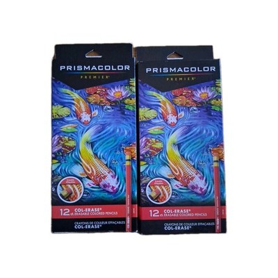 Prismacolor Col-Erase Erasable Colored Pencils (2) 12 Packs