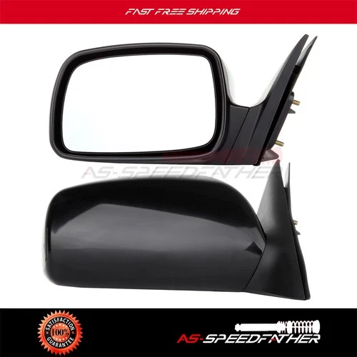 Black Power Mirrors For 2007-2011 Camry Hybrid Drive Passenger Two Side Mirrors