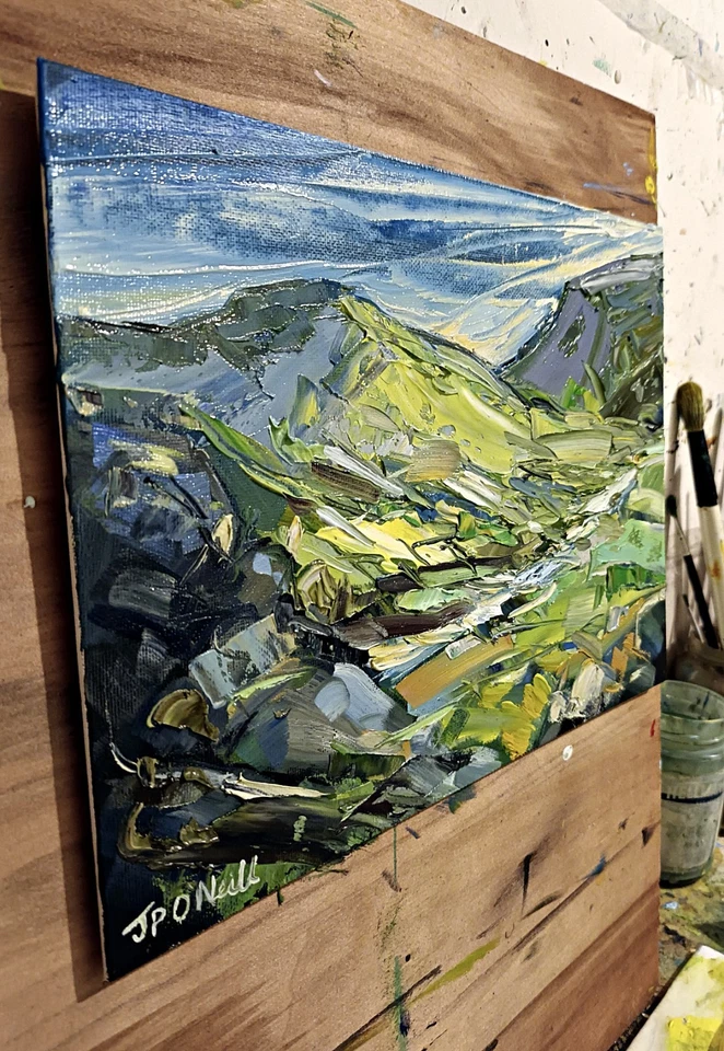 JP O’Neill Contemporary Impressionist Oil Painting Irish Landscape Artwork - Image 4 of 4