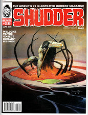 SHUDDER MAGAZINE #28 JUNE 2026 NEW UNREAD WARRANT PUBS FRANK FRAZETTA COVER