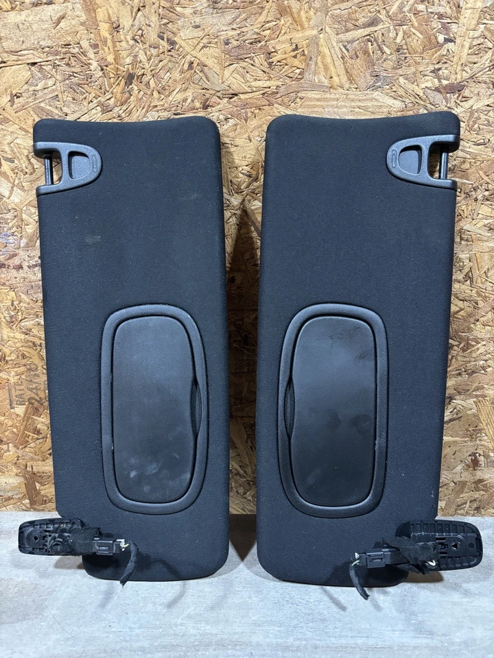2013-2016 DODGE DART Sun Visor Set Pair Driver Passenger Left Right Black - Image 2 of 4