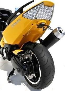 Passage de roue Ermax T MAX 500 carrosserie arrière brute pour customisation Tmax 2008-2011