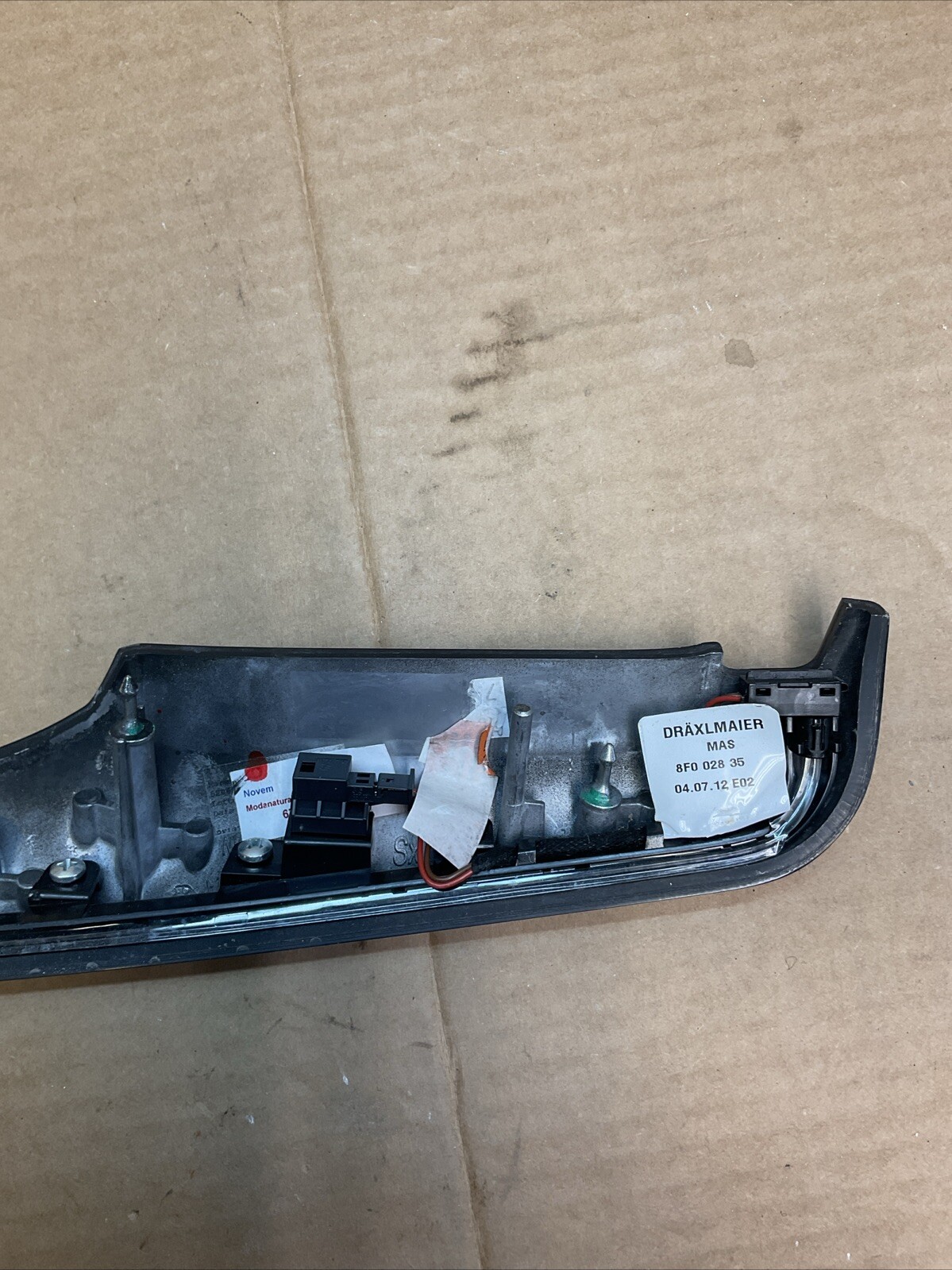 13-16 Maserati Quattroporte Front Left Dashboard Dash Cover Trim Panel Wood OEM