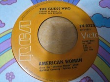 Guess Who AMERICAN WOMAN / NO SUGAR TONIGHT