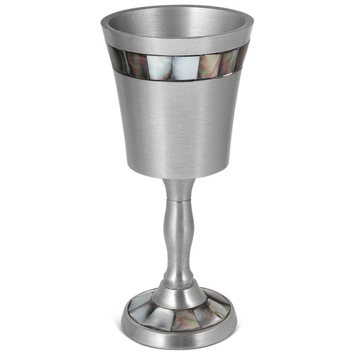 Zion Judaica Tall Classic Kiddush Cup Alto Pulido, Personali | Cuotas sin interés