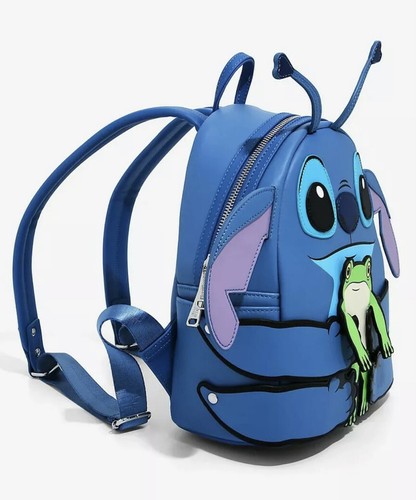 Mini Mochila Loungefly Disney Lilo & Stitch Frog Figura - Exclusiva 2 - Imagen 3 de 5
