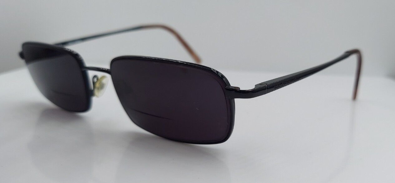 Harley Davidson HD220 Black Rectangular Metal Sun… - image 2