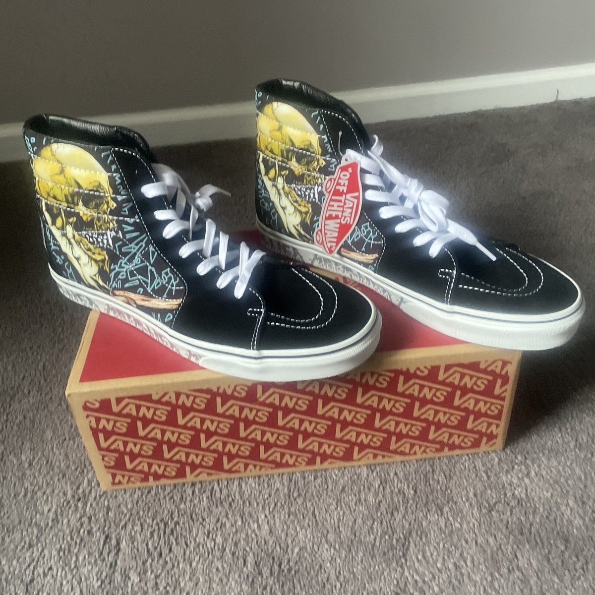新品未使用　vans メタリカ　SK8-Hi Reissue サイズUS8 VANS x Metallica SK8-Hi Reissue EXTREMELY RARE Size 8