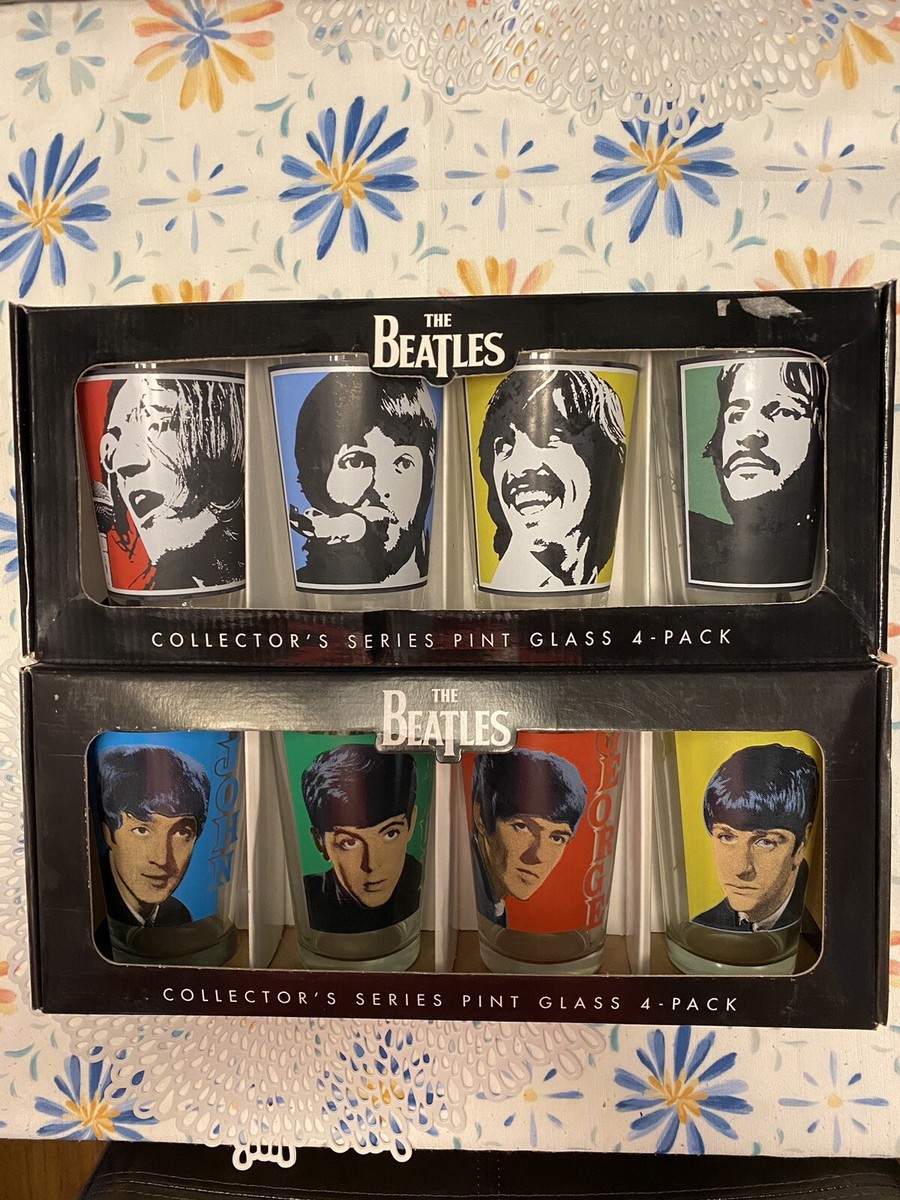 THE BEATLES/ビートルズ/COLLECTORS ITEMS The Beatles collectors series pint glasses. (50 count) Mint