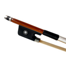 16 inch Viola Bow brazilwood Ebony frog Straight Natural Bow Hair Advance Bows