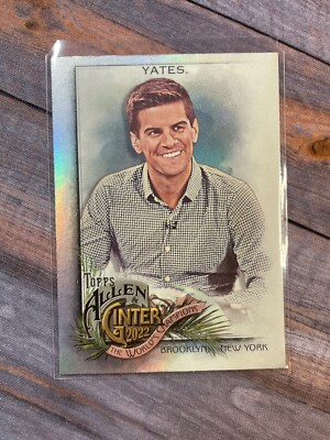2022 Topps Allen & Ginter Field Yates Silver Hot Box #283 ESPN Sports Writer