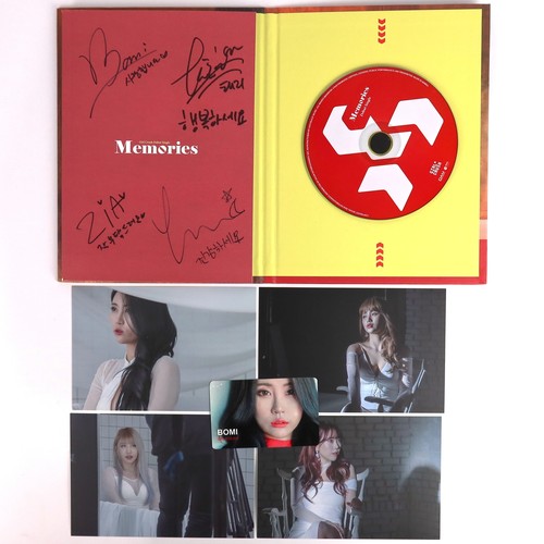 Girl Crush - Memories Double Signed Autographed CD Single Album Promo K-Pop 2019 - Picture 3 of 5