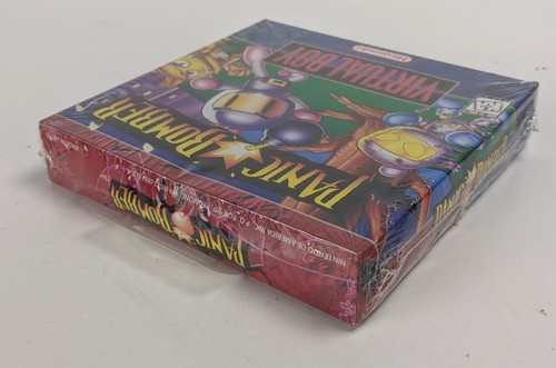Nintendo Virtual Boy Panic Bomber Man Factory Sealed Video game  - Picture 3 of 7