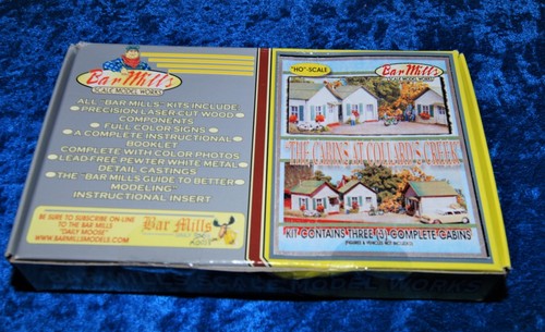 Bar Mills Models HO Kit 0862 The Cabins at Collard's Creek | Zustand: New