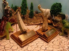 RAPTOR CLAW T-REX TOOTH MUSEUM QUALITY REPLICA w/STAND 