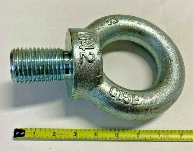 M42 Eye Bolt Lifting W/ Shoulder C15E Steel Ring eBay