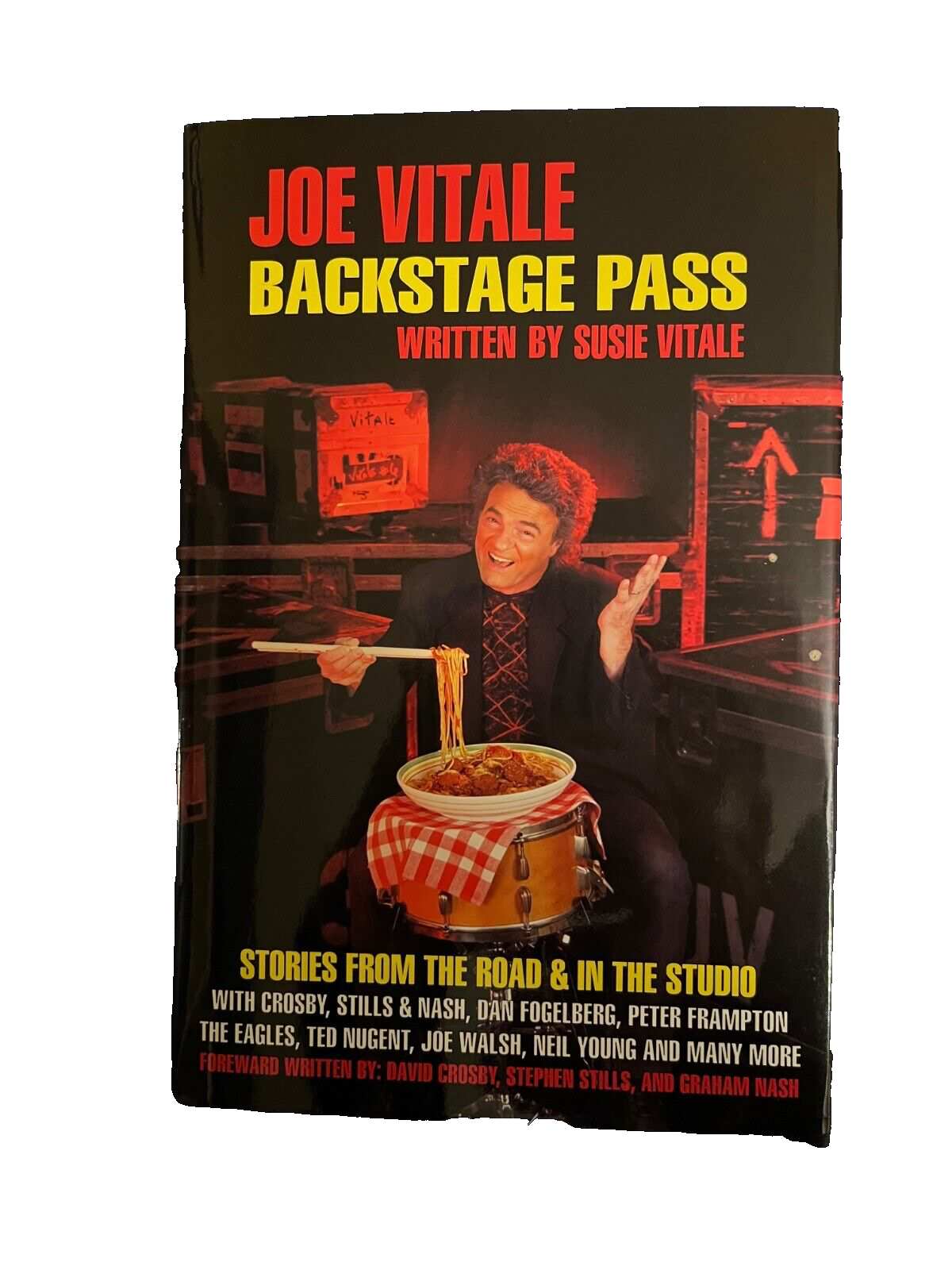 Backstage Pass by Joe Vitale Touring & Studio Book - Signed