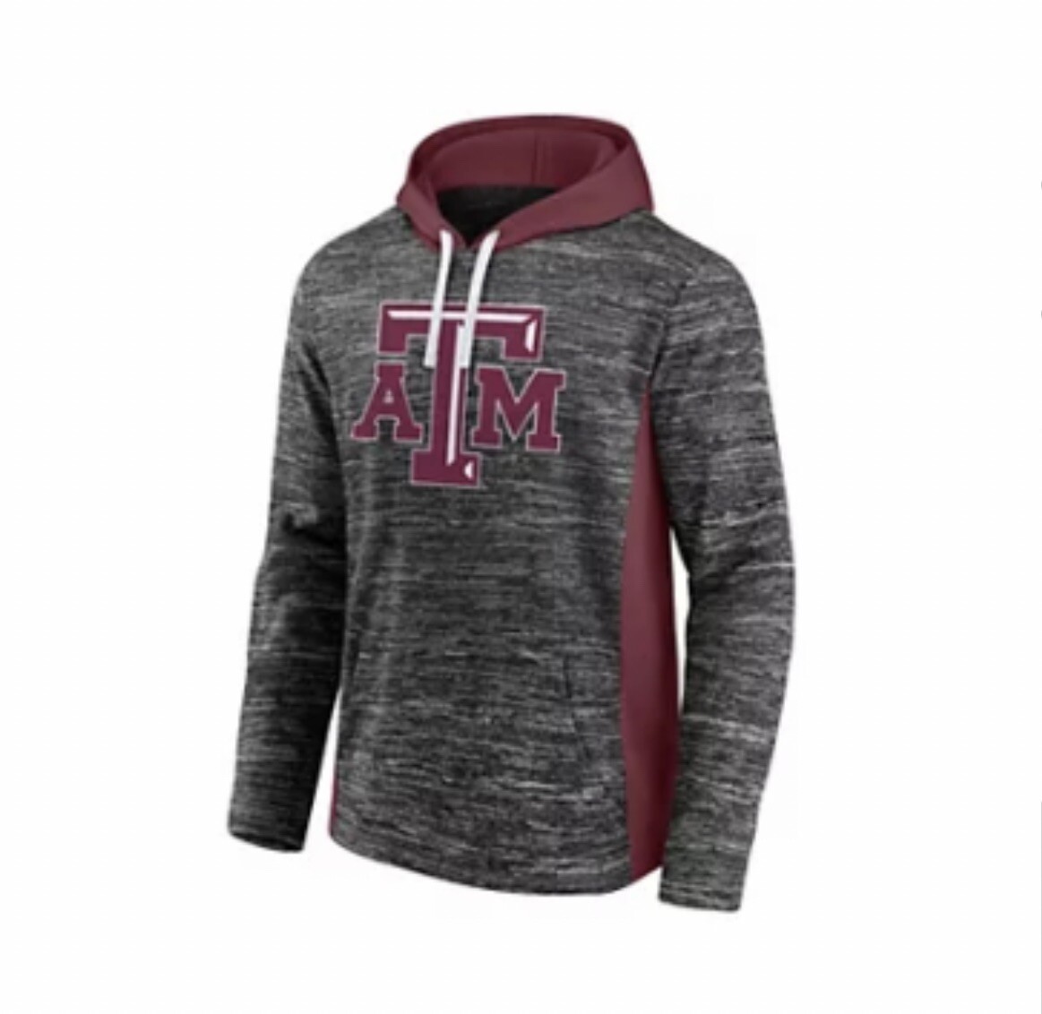 Fanatics Texas A&M Aggies Men’s Size M NCAA Hoodie Pullover NEW Gray Maroon