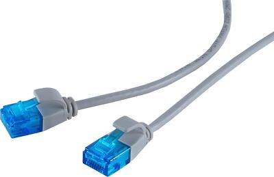 S-Conn 08-22010 U/UTP (UTP) 05m Cat6 Netzwerkkabel grau (08-22010)