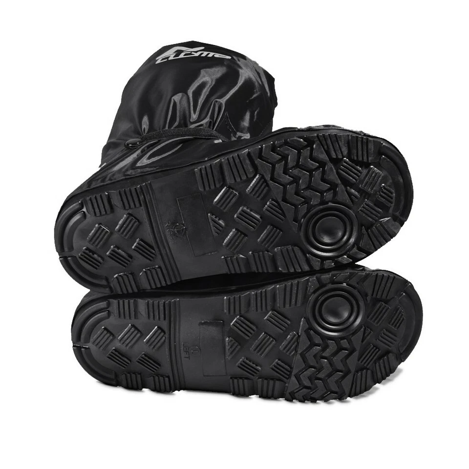 Regenüberschuhe Motorrad / Überziehstiefel Gr. XL wasserdicht sw XGP - Bild 3 von 4