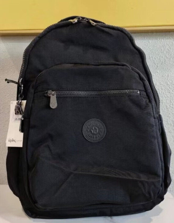 Kipling CLAS SEOUL Backpack with Laptop Compartment - Black RRP £94