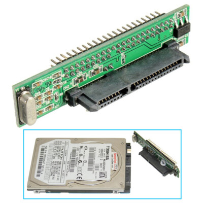 K19 2.5'' SATA Festplatte 22pin auf 44pin IDE HDD SSD Notebook Konverter Adapter