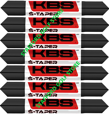 KBS $-Taper LITE Black PVD Iron Shaft | .370 Parallel Tip Golf Shaft | Choose Your Flex (Stiff/Regular/X-Stiff)