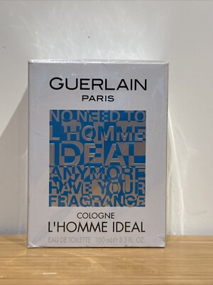 Guerlain L'Homme Ideal Cologne (DISCONTINUED) 100 ml 3.3 oz  EDT. #SEALED# NEW#