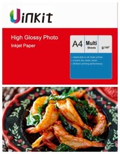 A4 Photo Paper 200Gsm High Glossy Inkjet Paper All in one Inkjet Printing Uinkit