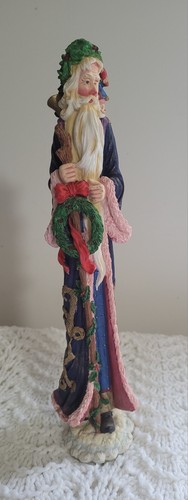 Lenox Vintage 1997 Lápiz Santa Corona Portador Bastón de Caramelo Muñeca Árbol - Imagen 2 de 7