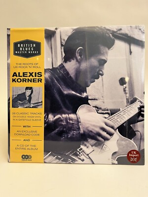 Alexis Korner Blues Master Works Vinyl NEU UND ORIGINAL VERPACKT Double LP + CD