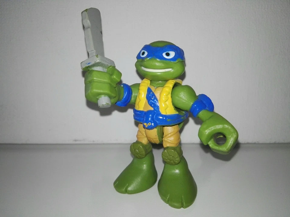 Figure Playmates TMNT Half-Shell Heroes: Blast to the Past ,Leo ,2015 - Imagen 3 de 4