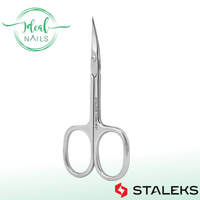 Nagelhautschere STALEKS CLASSIC SC-21/1, gebogene Klinge 25 mm, Edelstahl