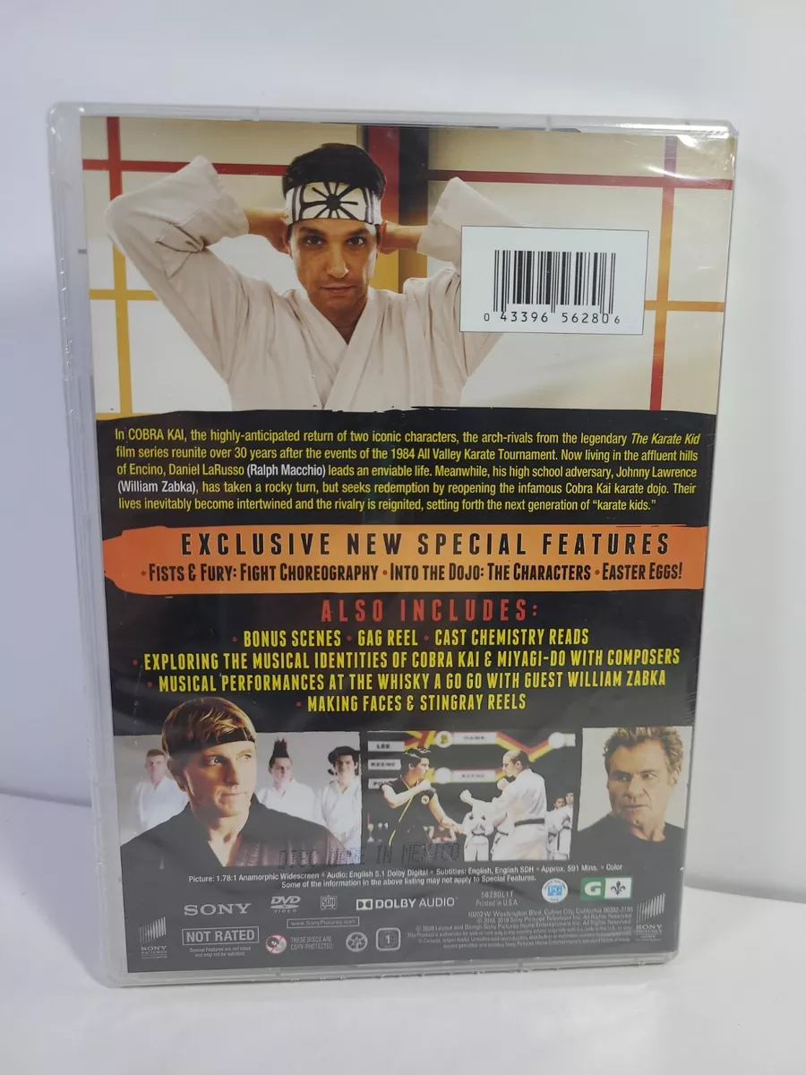 Cobra Kai: Seasons 1 & 2 (DVD) for sale online