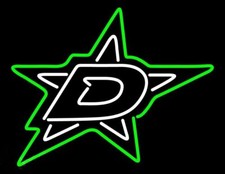 New Dallas Sport  Ice Hockey TX Neon Light Sign 24