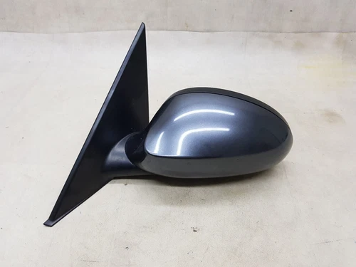 BMW 1 SERIES E87 04-11 FRONT PASSENGER LEFT WING MIRROR GRAPHITE MET A22 010803
