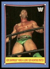 2017 Topps Heritage WWE Bizaare Summerslam Matches #6 Ken Shamrock card