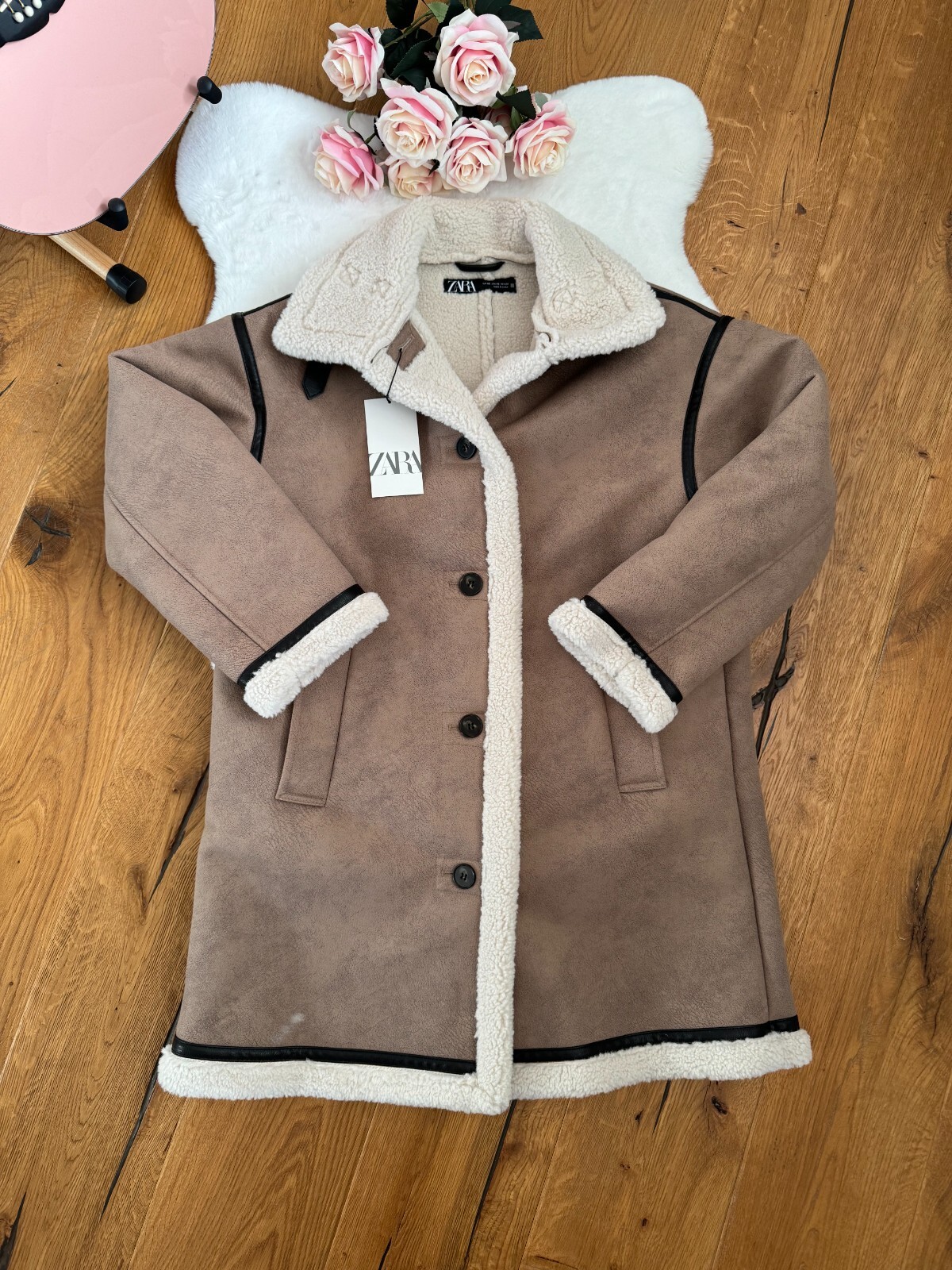 Wool Coat Parka Beige Damen Zara Fur Coat Damen Parka Zara Zara